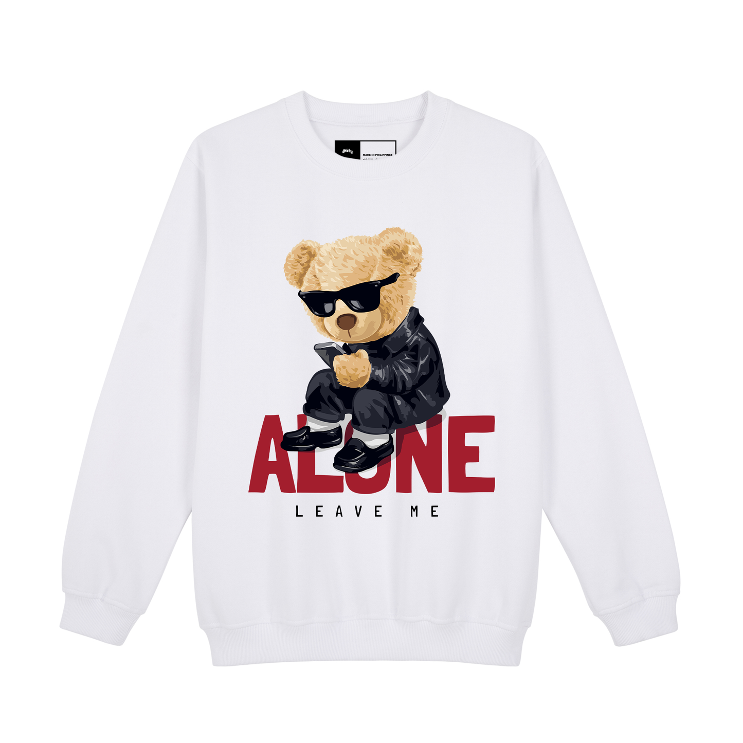 ALONE LEAVE ME SWEATSHIRT