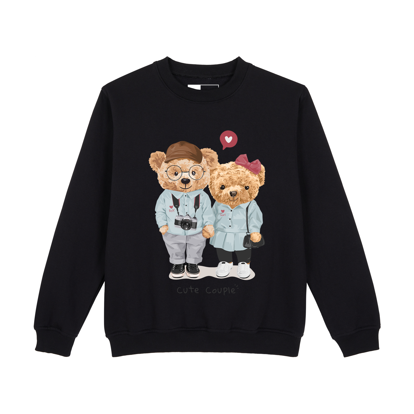 CUTE COUPLE SWEATSHIRT