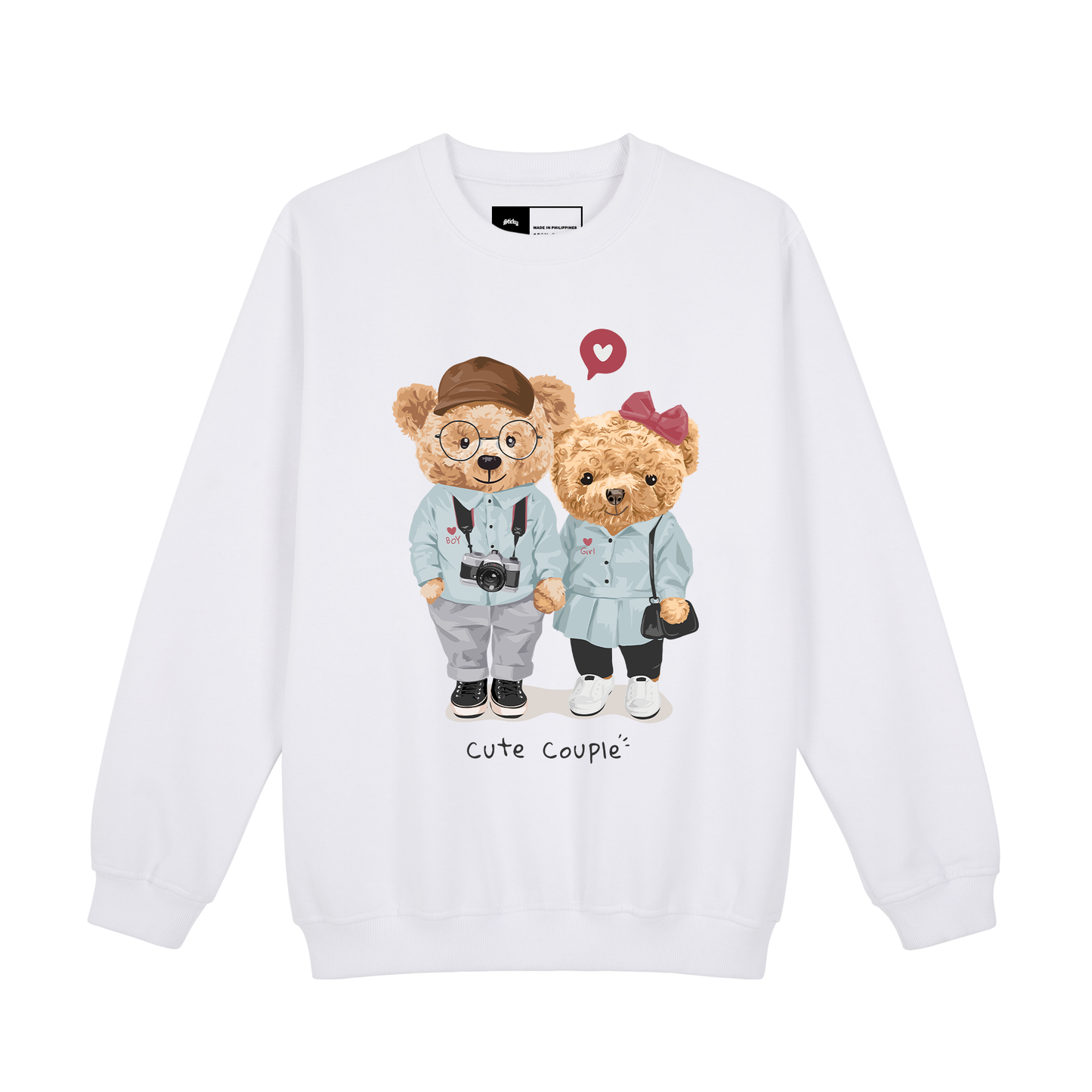 CUTE COUPLE SWEATSHIRT