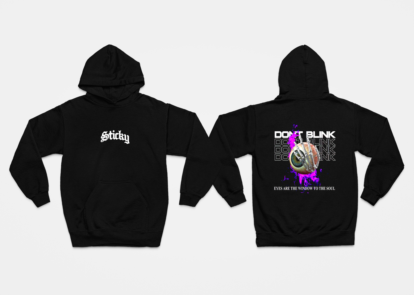 DONT BLINK HOODIES