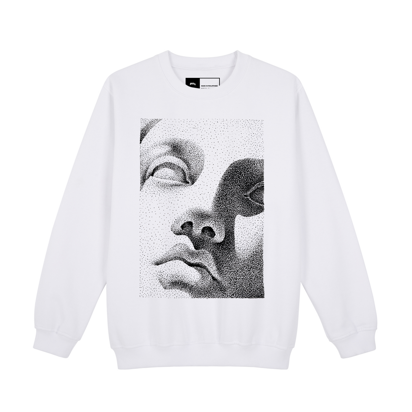 STATUE FACE SWEATSHIRT