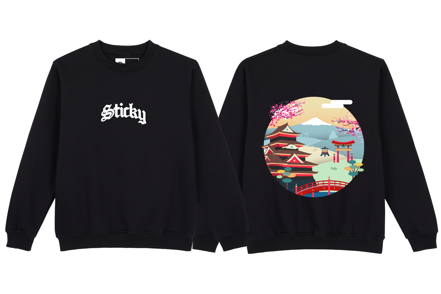 Sweatshirt Japan Art